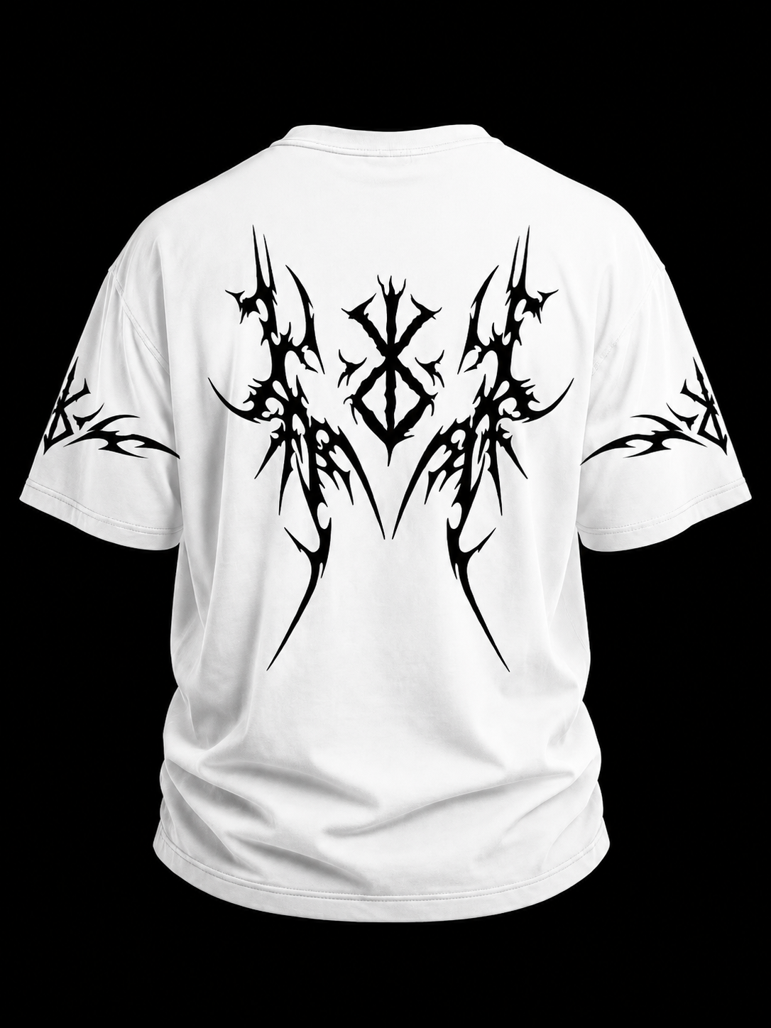White Sigil Tee — back product view