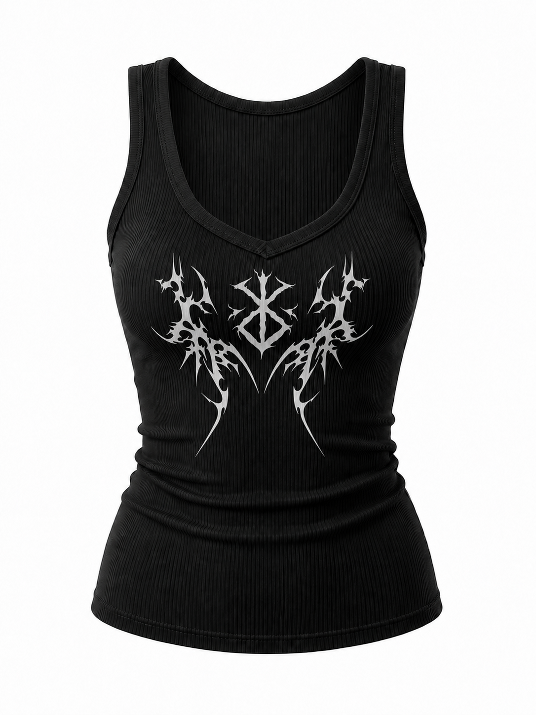 Black Rune Tank — front product view